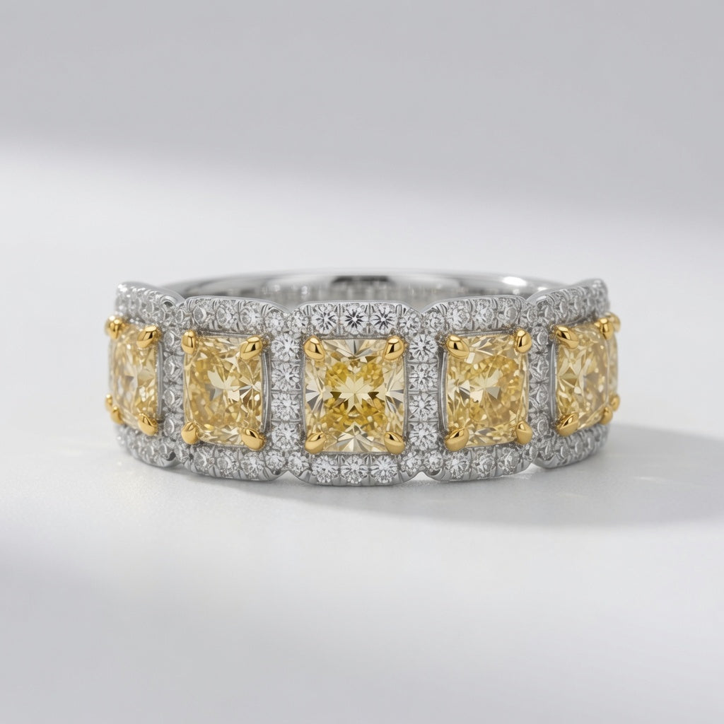 Yellow Diamond Wedding Ring